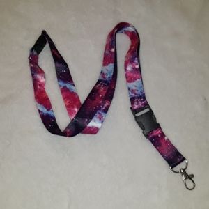 Celestial skies lanyard